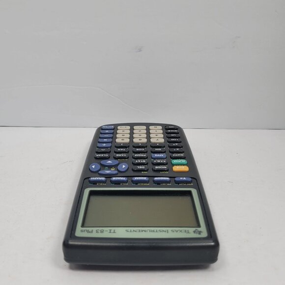Texas Instruments TI-83 Plus Graphing Calculator With Cover- Tested Works - Picture 6 of 8